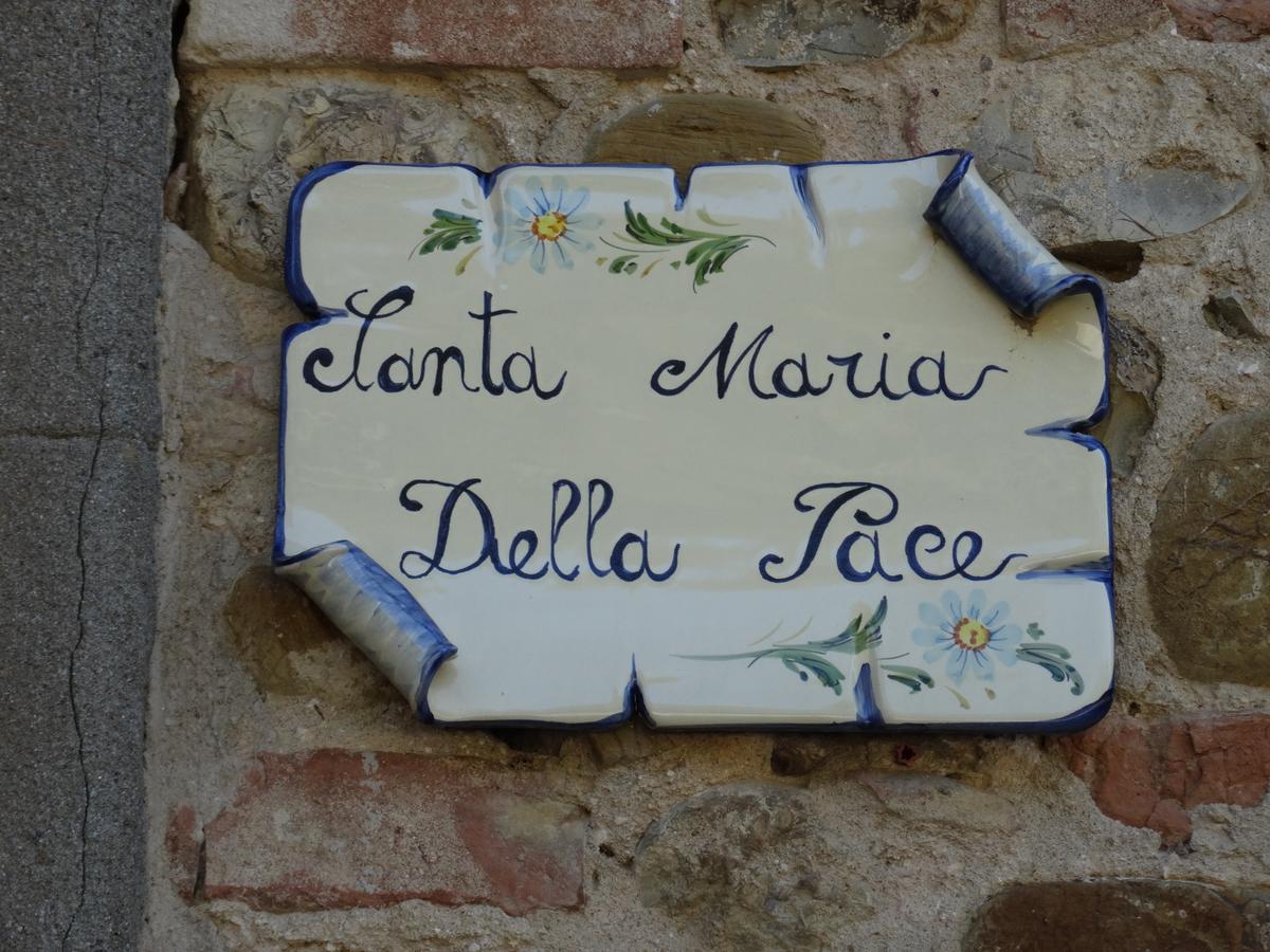Santa Maria Della Pace Acomodação com café da manhã Montespertoli Exterior foto