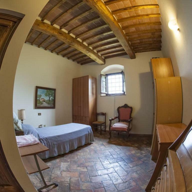 Santa Maria Della Pace Acomodação com café da manhã Montespertoli Exterior foto